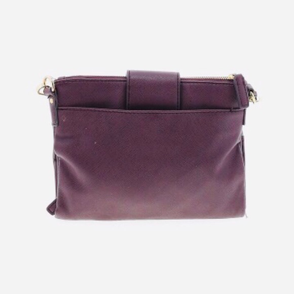 Liz Claiborne Cross Body Purse in Plum Purple - Picture 2 of 3